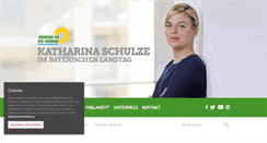 Desktop Screenshot of katharina-schulze.de
