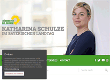 Tablet Screenshot of katharina-schulze.de